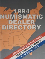 1994 Numismatic Dealer Directory
