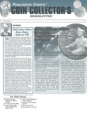 Publishers Choice Coin Collector's Newsletter: Vol. 2 No. 7