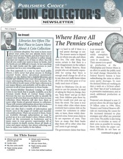 Publishers Choice Coin Collector's Newsletter: Vol. 2 No. 9