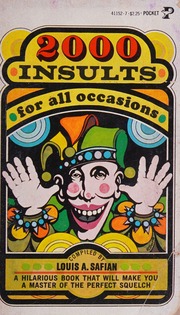 Cover of edition 2000insults0000loui