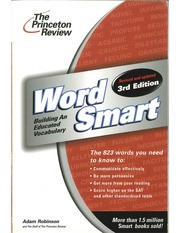 2001 AR The Princeton Review Word Smart 3rd Ed