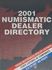 2001 Numismatic Dealer Directory