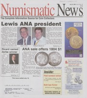 Numismatic News: July 29, 2003