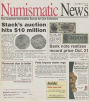 Numismatic News: November 8, 2005