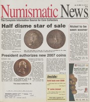 Numismatic News: January 10, 2006