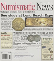 Numismatic News: September 12, 2006