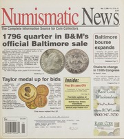 Numismatic News: November 7, 2006