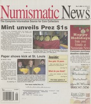 Numismatic News: December 5, 2006