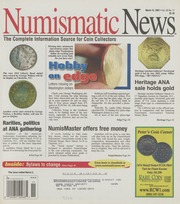 Numismatic News: March 13, 2007