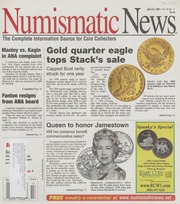 Numismatic News: April 24, 2007
