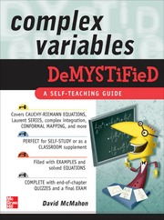 2008 DM Complex Variables Demystified A Self Teach