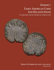 Early American Coins and Related Issues (24th Annual C4 Auction Sale)