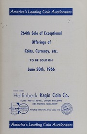 264th Sale of Exceptional Offerings of Coins, Currency, Etc.