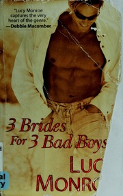 Cover of edition 3bridesfor3badbo00lucy