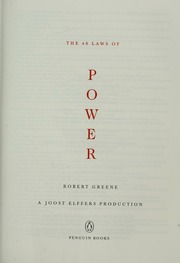 Cover of edition 48lawsofpower00gree