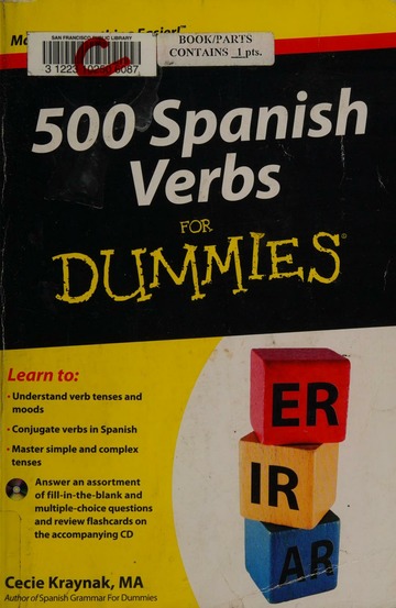 500 spanish verbs for dummies pdf free download