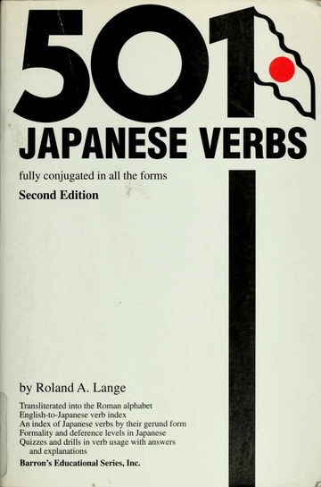 501 japanese verbs pdf download