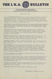 INA Newsletter Bulletin : May-December 1955