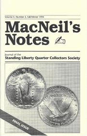 MacNeil's Notes: Vol. 5 No. 3