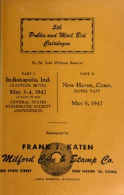 5th Public and mail bid catalogue. [05/06/1947]