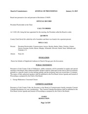 Board of Commissioners 2015-01-21 - Minutes - Archives