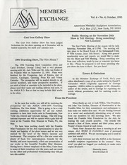 Members Exchange: Vol. 6, No. 4