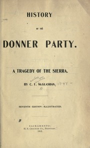 Cover of edition 7historyofdonner00mcglrich