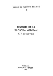 9 Historia De La Filosofía Medieval ( Francisco Ca...