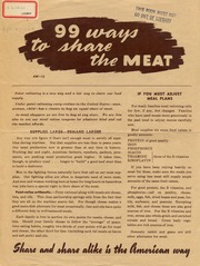 99 Ways To Share The Meat