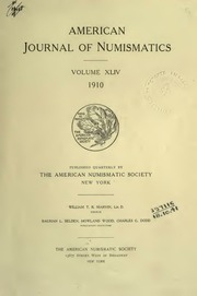 Picture of American Journal of Numismatics [First Series]