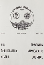 Picture of Armenian Numismatic Journal