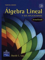 Algebra Lineal Y Sus Aplicaciones 3ra Edición Davi