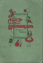Alice in Wonderland   Printed in Gregg Shorthand  ...