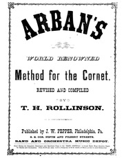 Arban's World Renowned Method For The Cornet