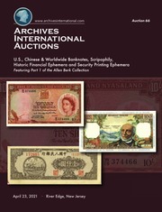 Archives International Auctions Sale 66