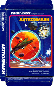 Astrosmash [3605] (Mattel Intellivision)   Box (12...
