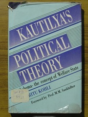 BK 001014 Kautilya's Political Theory Yogakshema T...
