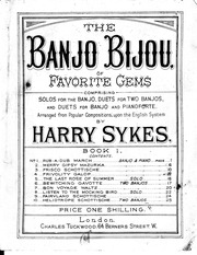 Banjo Bijou Favorite Gems Harry Sykes Book 1