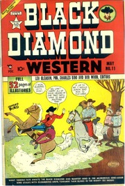 Black Diamond Western 011 by  Lev Gleason Comics / Comics House Publications.