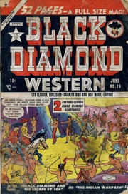 Black Diamond Western 019 by  Lev Gleason Comics / Comics House Publications.