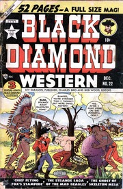 Black Diamond Western 022 by  Lev Gleason Comics / Comics House Publications.