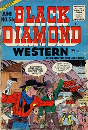 Black Diamond Western 056 by  Lev Gleason Comics / Comics House Publications.