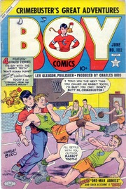 Boy Comics 102 by  Lev Gleason Comics / Comics House Publications.
