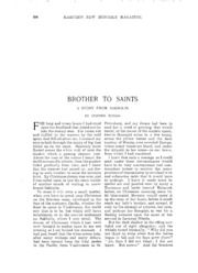 Brother To Saints