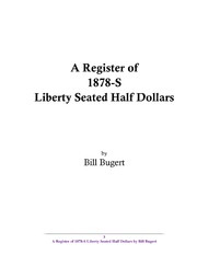A Register of 1878-S Liberty Seated Half Dollars