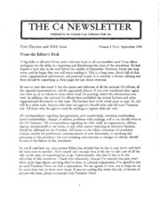The C4 Newsletter, September 1994