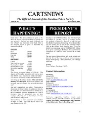 CARTSNEWS (November 2005)