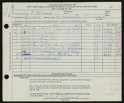 Entry card for Shepard, John R. for the 1959 May Show.