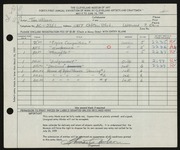 Entry card for Wilson, Thomas for the 1959 May Show.