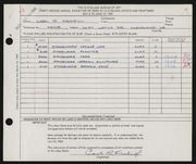 Entry card for Krabill, Carl R. for the 1960 May Show.
